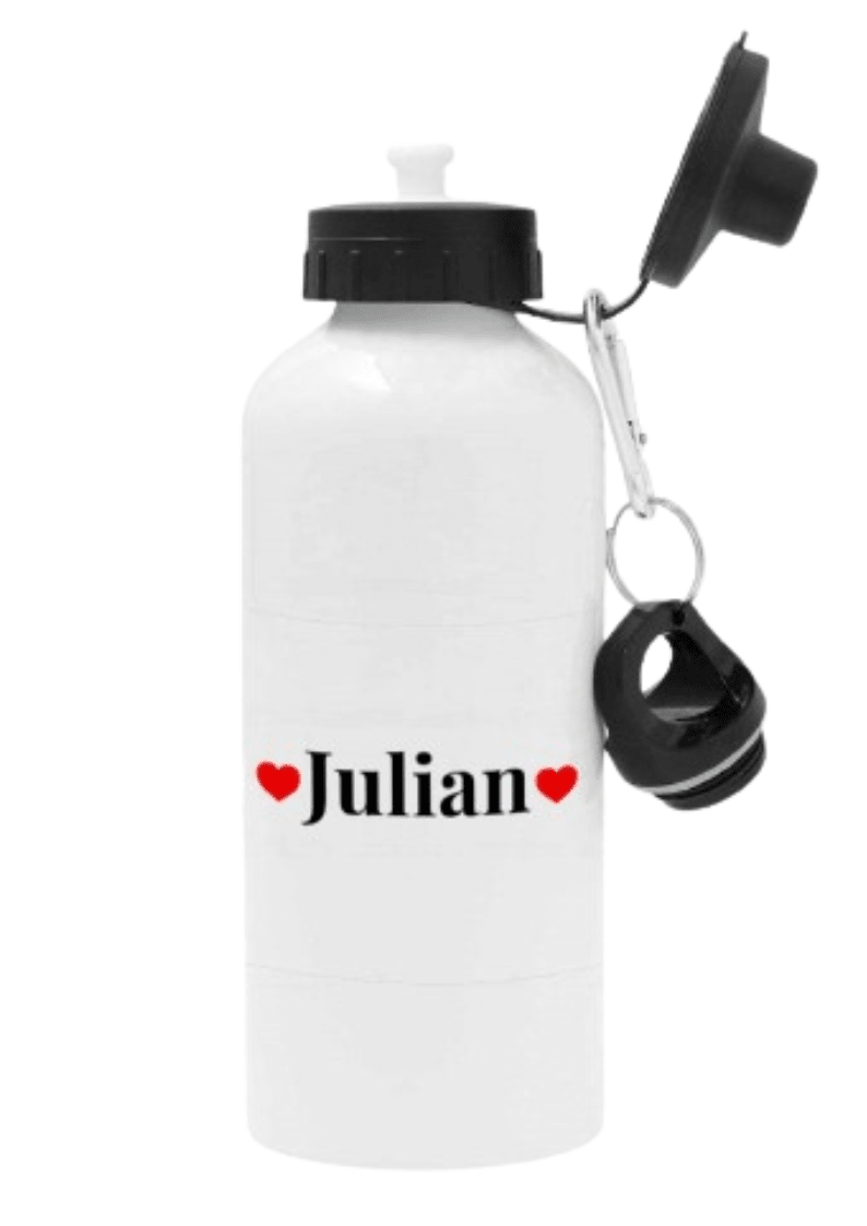 Personlig vattenflaska med namn - Kärlek