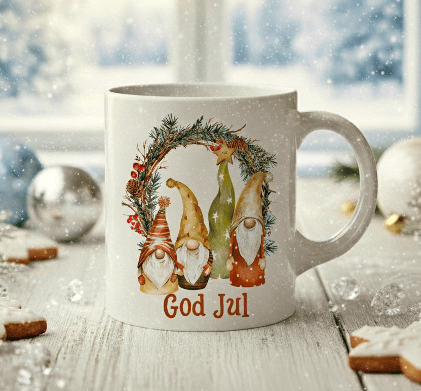 Personlig Julmugg - Nisse