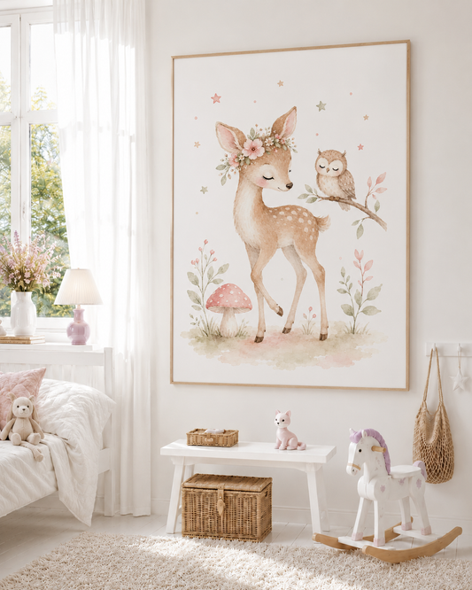 Personalisierte Kinderbilder – Poster fürs Kinderzimmer – Sagoland