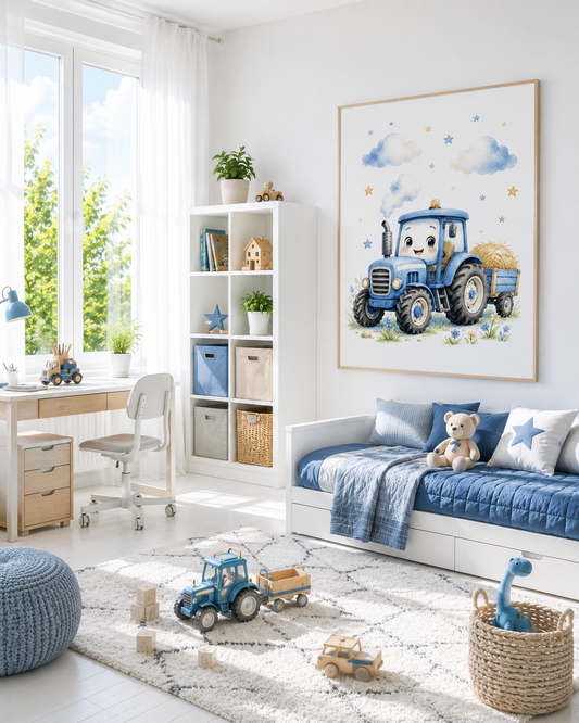 Personalisierte Kinderbilder – Poster fürs Kinderzimmer – Reh