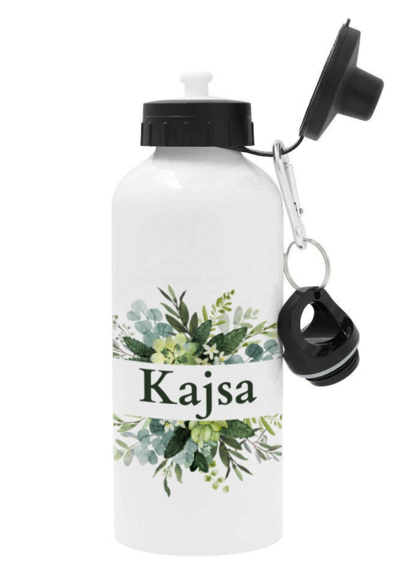 Personlig vattenflaska med namn för män - DalaStil