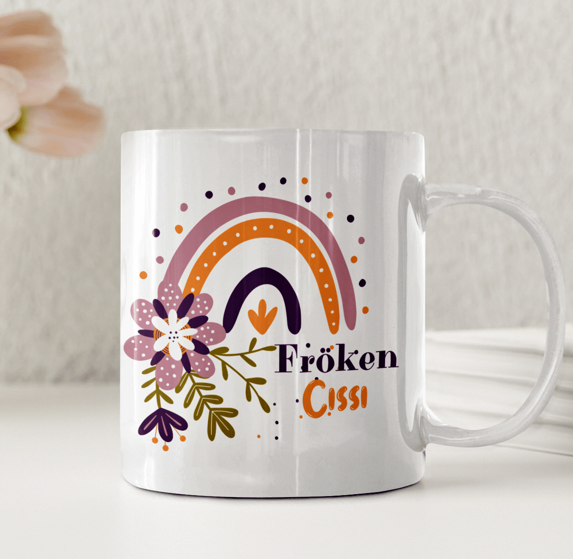 Världens bästa fröken - Personlig mugg