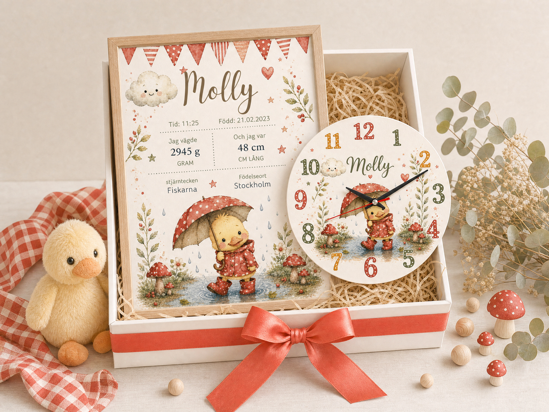 Personlig present till barn – en gåva som skapar minnen från första dagen till skolstart och jul
