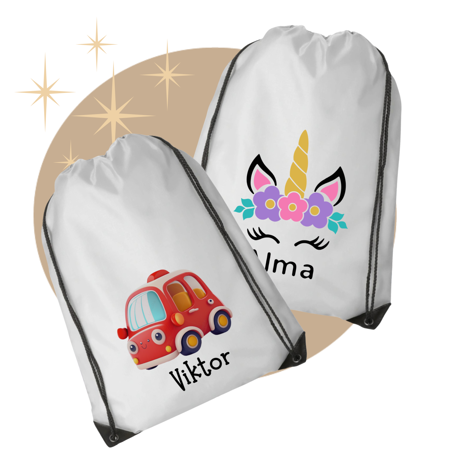 Personliga gymnastikpåsar - DalaStil