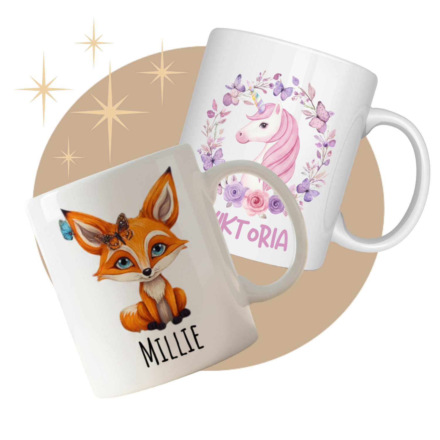 Personliga muggar för barn - DalaStil