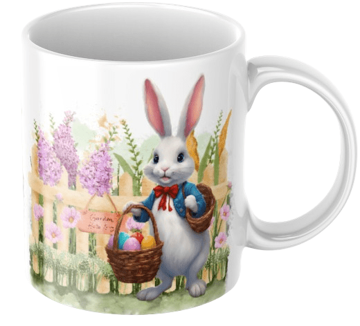 Påskhare personlig mugg