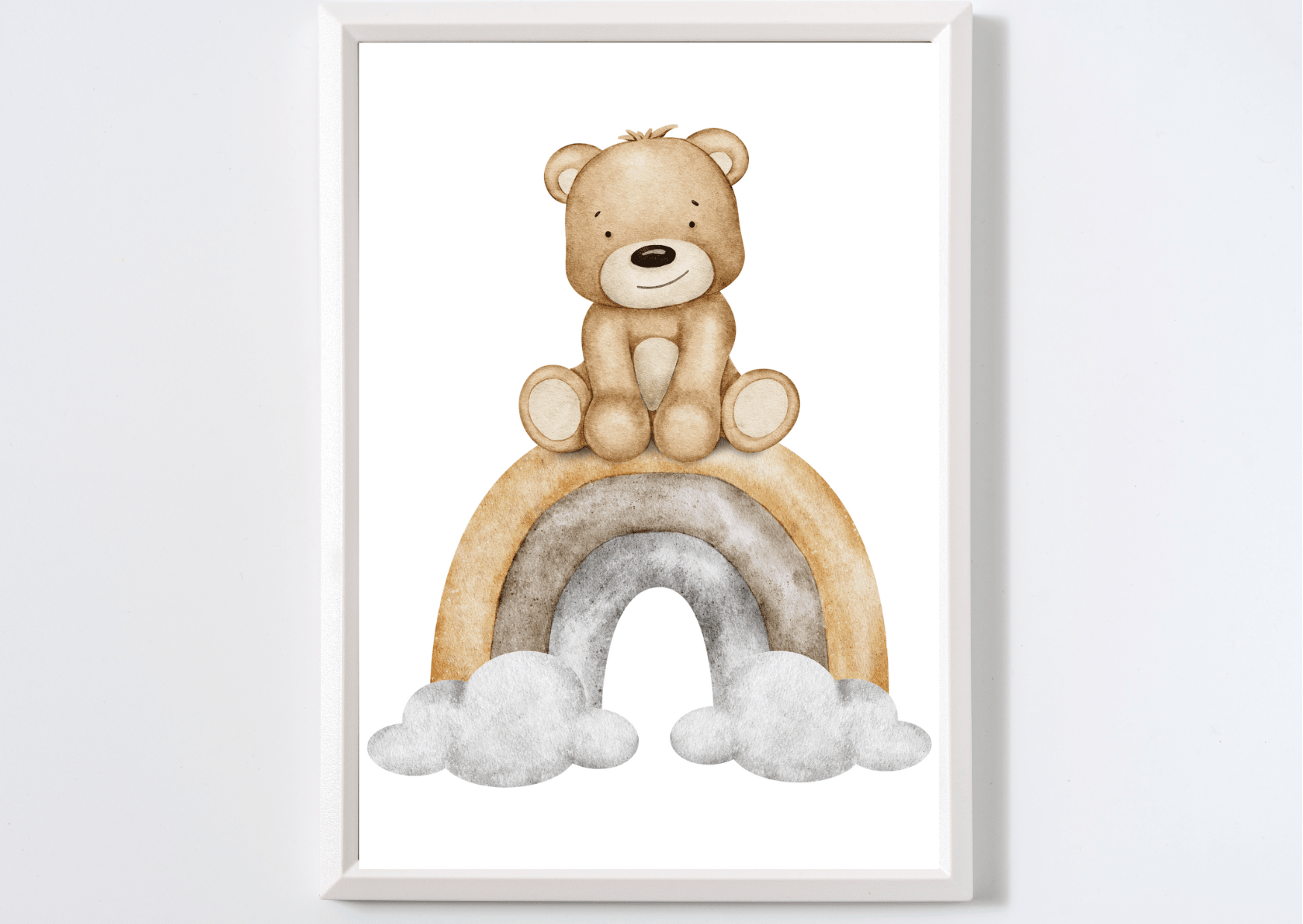 Personliga barntavlor - Posters till barnrummet - Teddybjörn