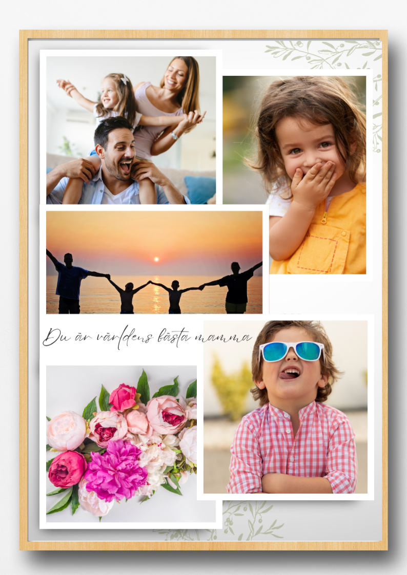 Mors dag poster - Egen bilder