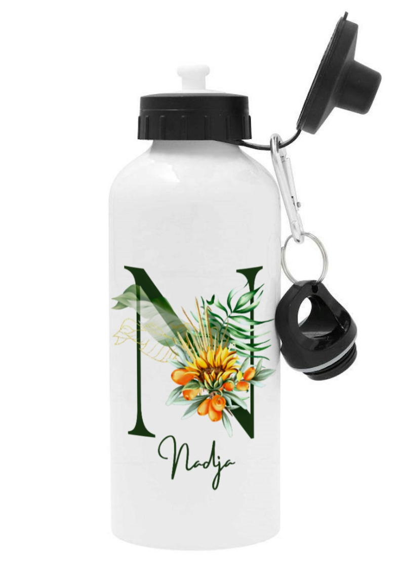 Personlig vattenflaska med namn - Sommar - DalaStil