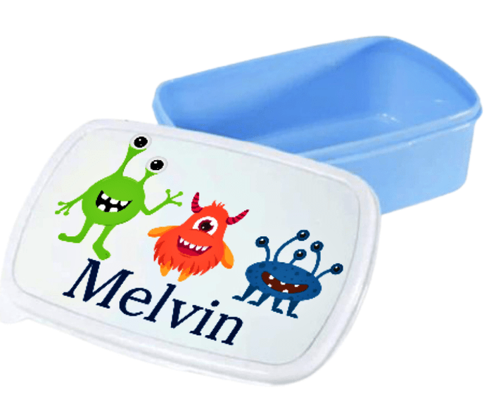 Personlig lunchlåda för barn - matlåda - lunchbox - Söta Monster