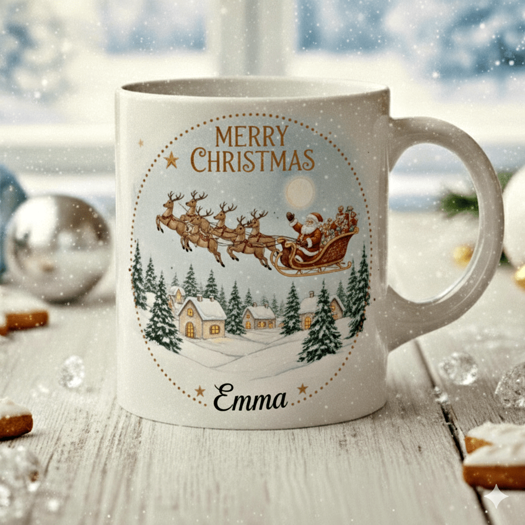 Personlig Julmugg - Merry Christmas