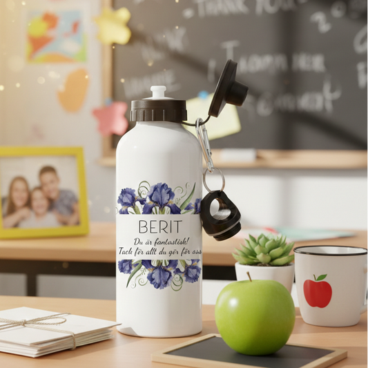 Du är fantastisk - Personlig vattenflaska med namn