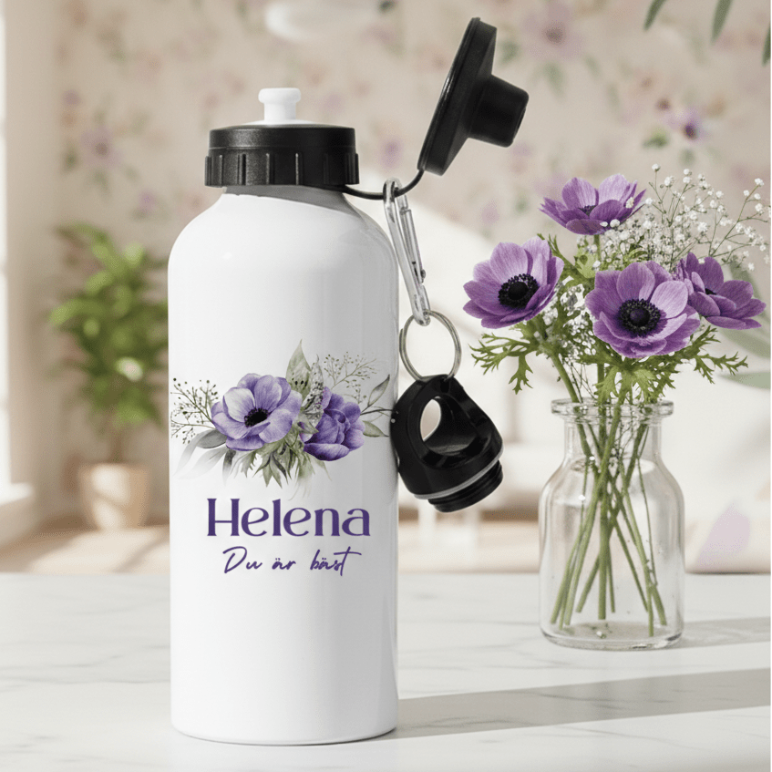 Du är bäst - Personlig vattenflaska -present till larare