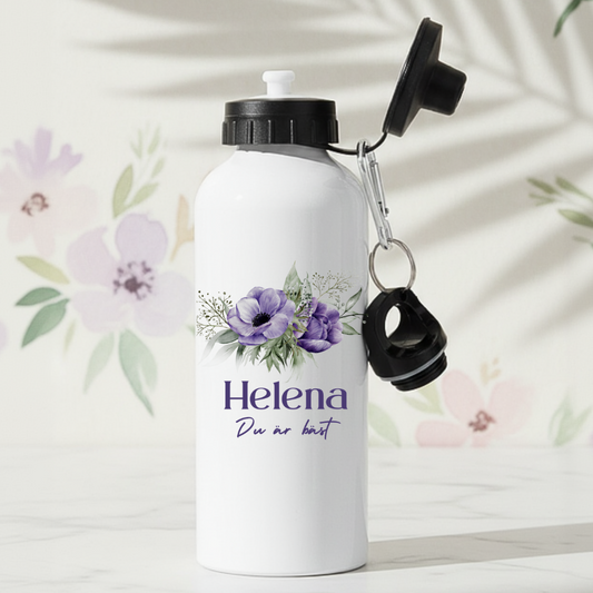 Du är bäst - Personlig vattenflaska med namn - DalaStil
