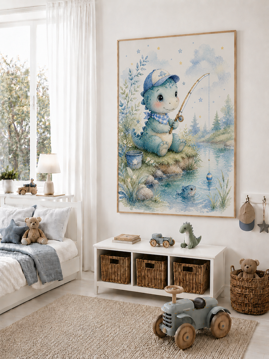 Personalisierte Kinderbilder – Poster fürs Kinderzimmer – Niedliche Bären