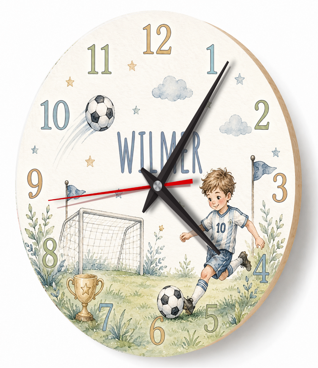 Dinosaurier-Wanduhr fürs Kinderzimmer – Die Zeit spielerisch lernen
