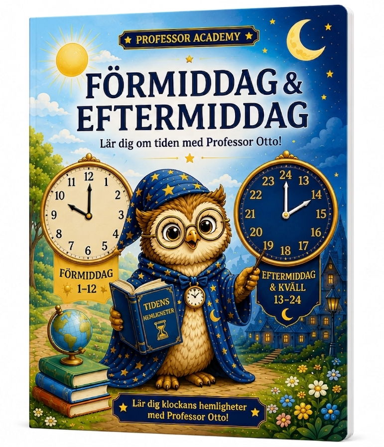 Aktivitetsbok – Förmiddag & Eftermiddag med Professor Otto