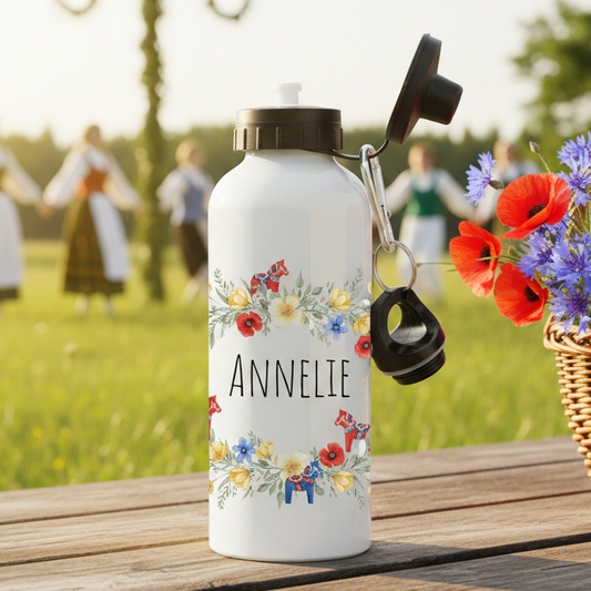 dalahast ménstrad personlig vattenflaska-  Dalastil