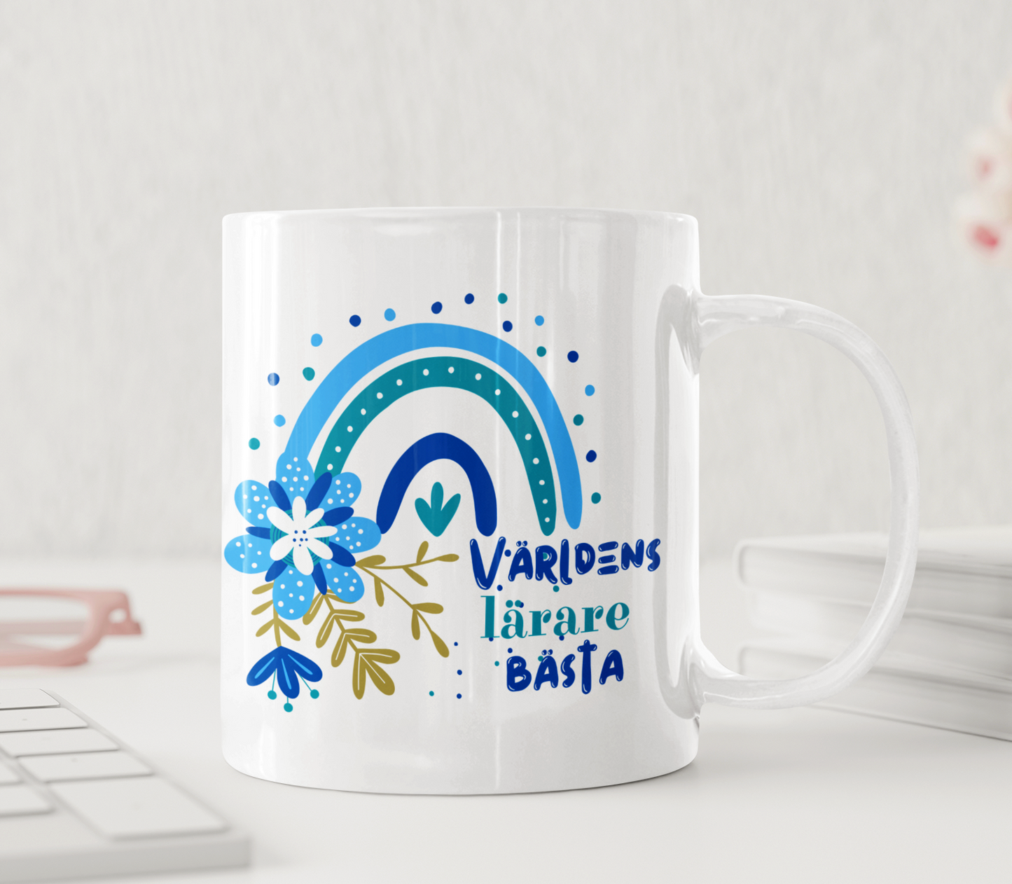 Personalisierte Tasse für einen männlichen Lehrer? Der beste Lehrer der Welt