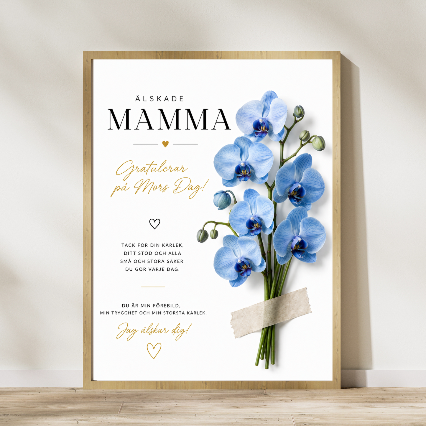 Mother's Day poster - World's best mom