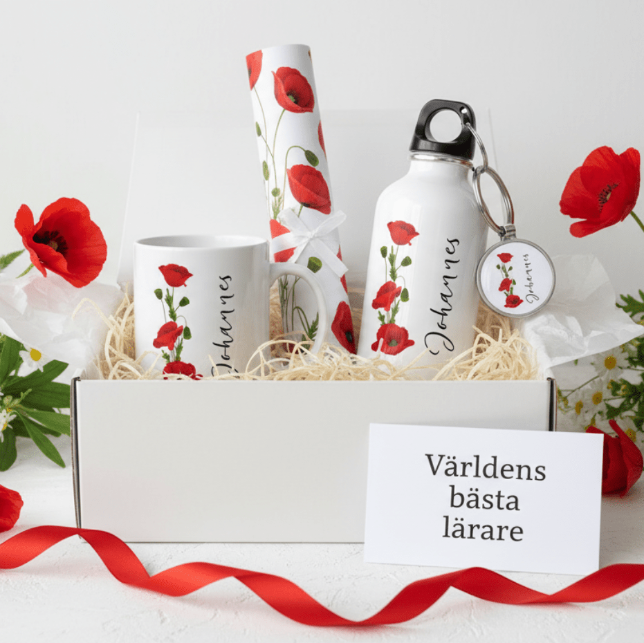 Världens bästa lärare – personlig skolavslutningspresent till lärare