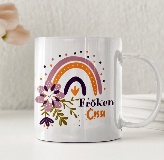 Världens bästa fröken - Personlig mugg
